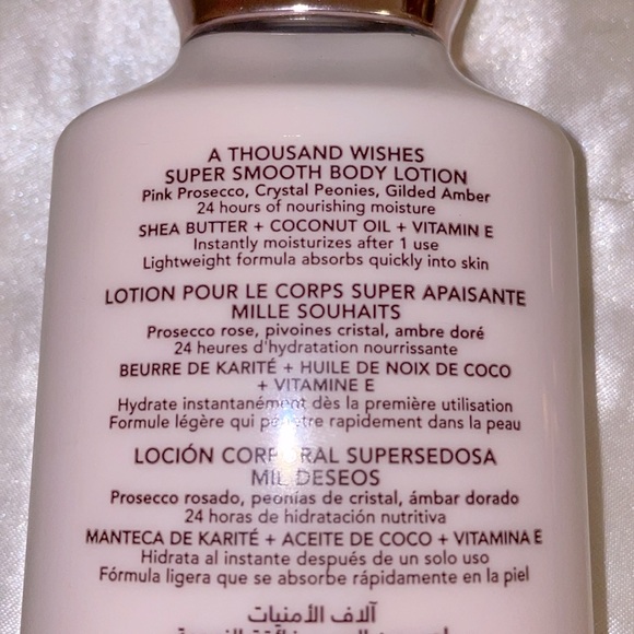 Bath & Body Works “A Thousand Wishes” Lotion - Picture 3 of 3
